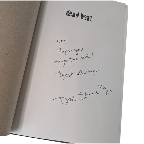 Dead Heat by Del Stone Jr Signed First Edition Edition Hardcover Book Mojo Press - Picture 3 of 6